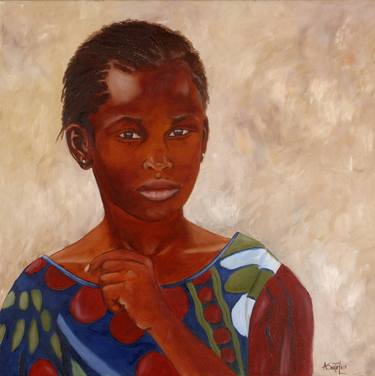 Original Contemporary Children Painting by André Chatelain