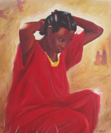 Original Contemporary Women Painting by André Chatelain