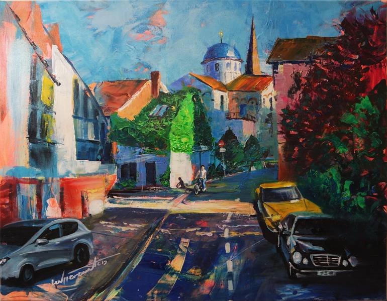 Print of Impressionism Cities Paintings by Ion Sheremet