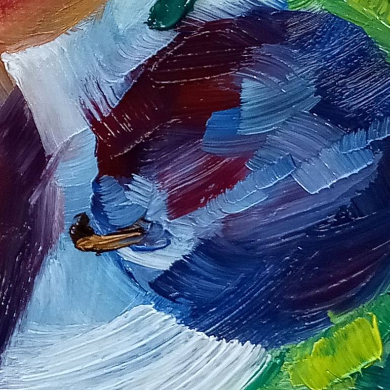 Original Impressionism Still Life Painting by Ion Sheremet