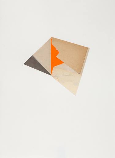 Print of Geometric Collage by A Ruiz Villar
