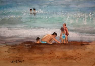 Original Figurative Seascape Paintings by Kimberly Eaton