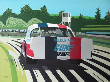 Print of Pop Art Car Paintings by Kieran Roberts