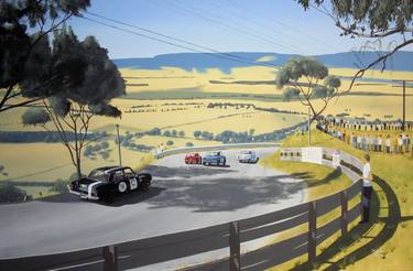 Original Photorealism Automobile Paintings by Kieran Roberts