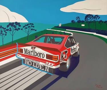 Original Automobile Painting by Kieran Roberts