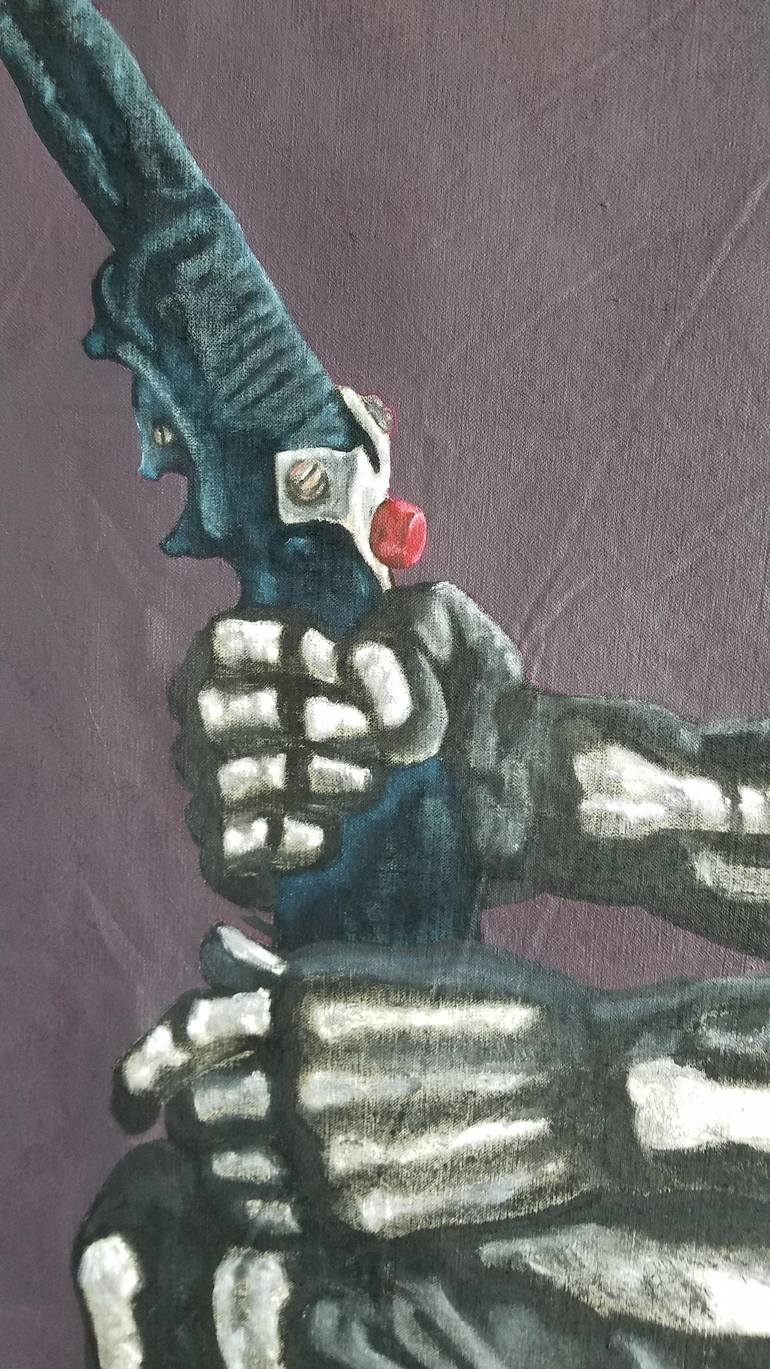Original Figurative Pop Culture/Celebrity Painting by Fabian Alberto Guerrero