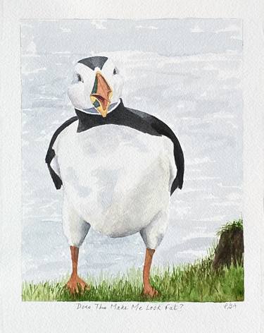 Original Realism Animal Painting by Phyllis Andrews