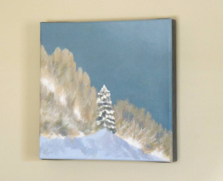 Original Realism Tree Painting by Phyllis Andrews