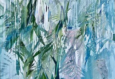 Original Abstract Expressionism Botanic Paintings by Danielle van Broekhoven