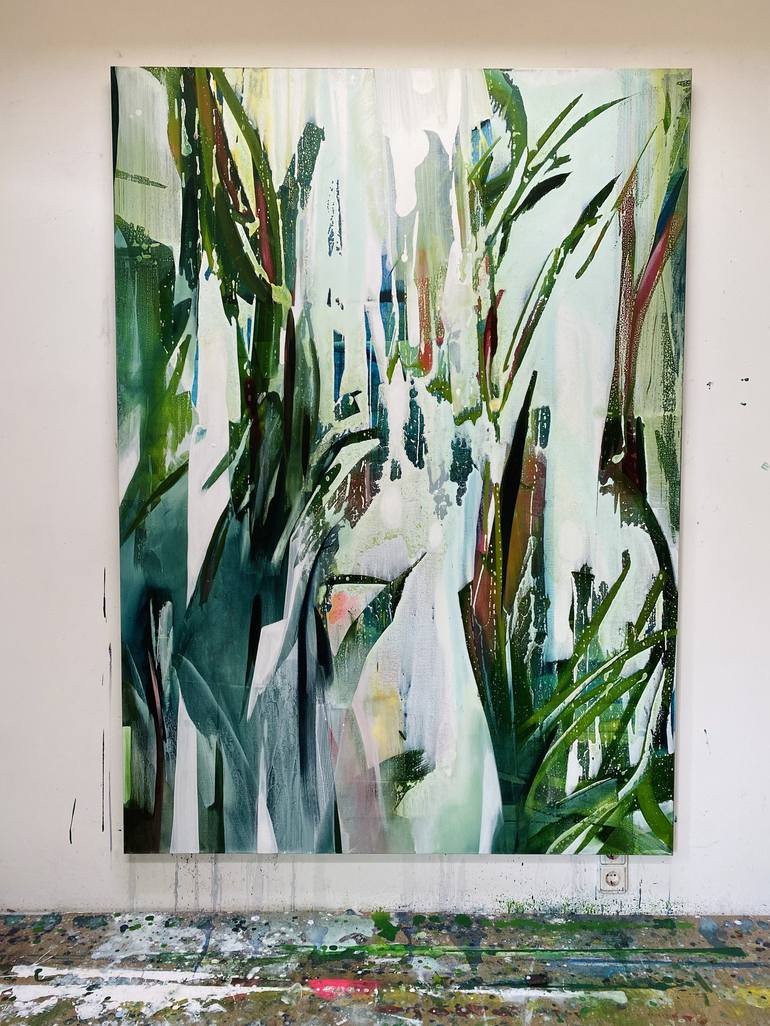 Original Abstract Expressionism Abstract Painting by Danielle Van Broekhoven