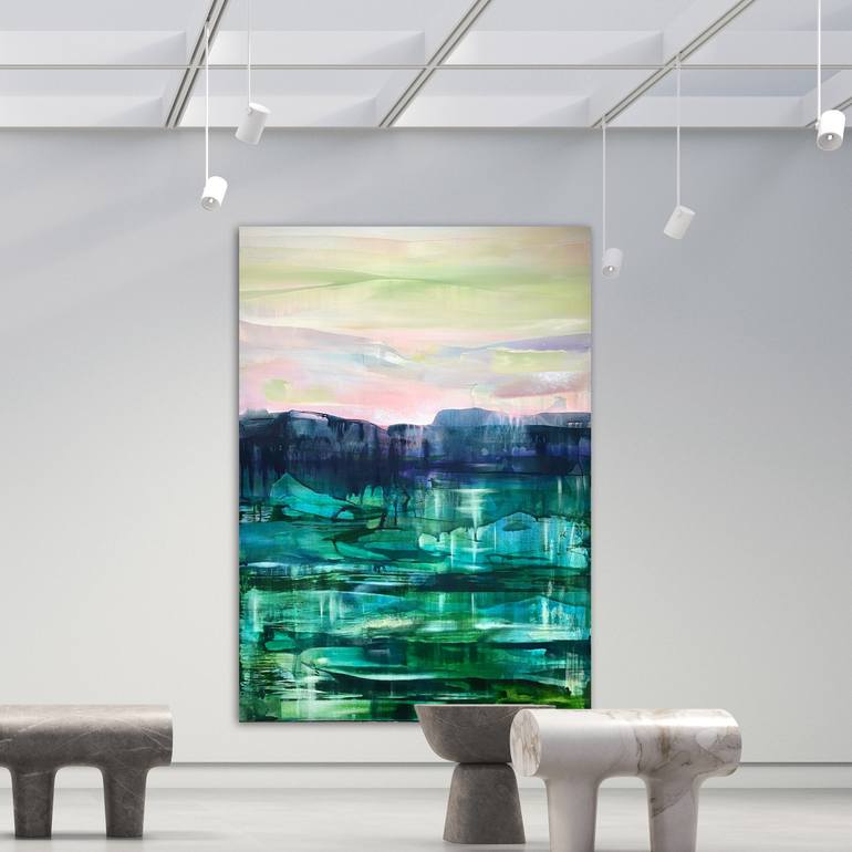 Original Abstract Painting by Danielle van Broekhoven