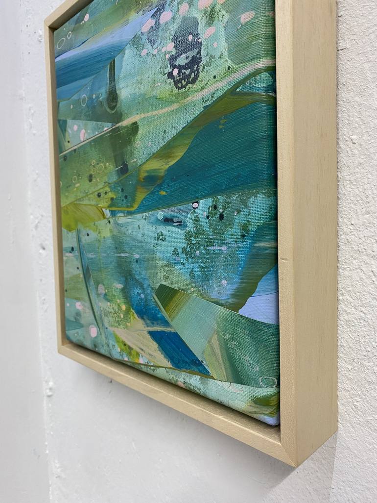 Original Abstract Water Painting by Danielle van Broekhoven