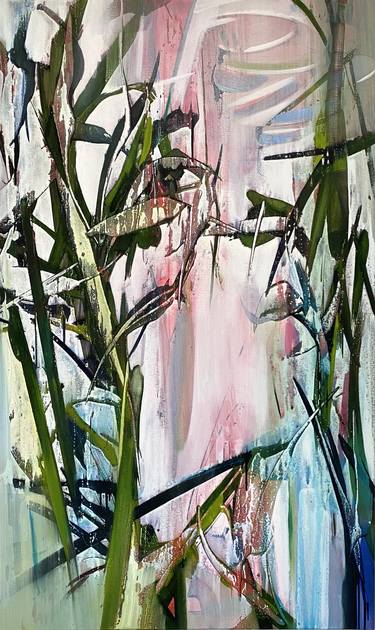 Original Abstract Expressionism Botanic Paintings by Danielle van Broekhoven