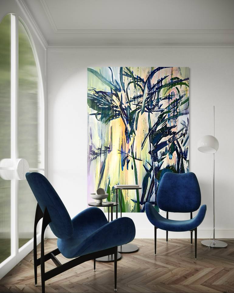 Original Abstract Expressionism Abstract Painting by Danielle Van Broekhoven