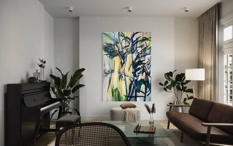 Original Abstract Expressionism Abstract Painting by Danielle Van Broekhoven