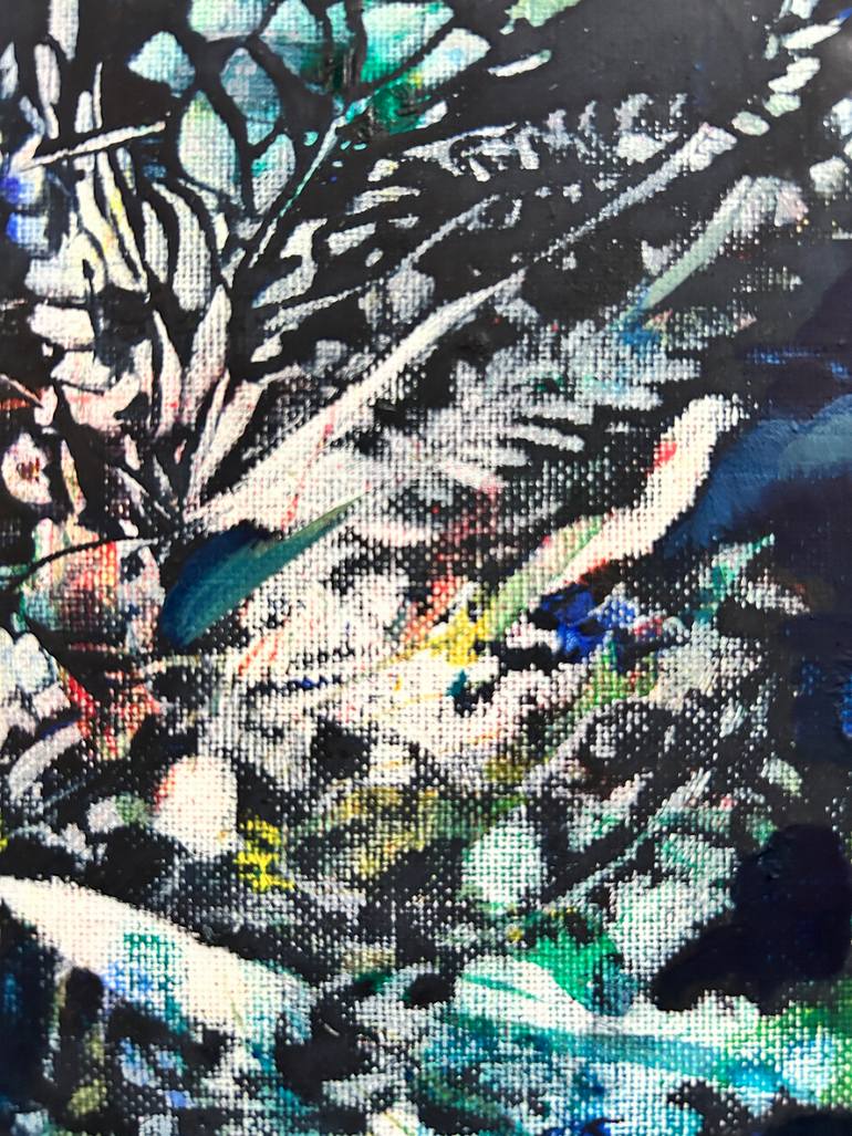 Original Abstract Expressionism Nature Painting by Danielle Van Broekhoven