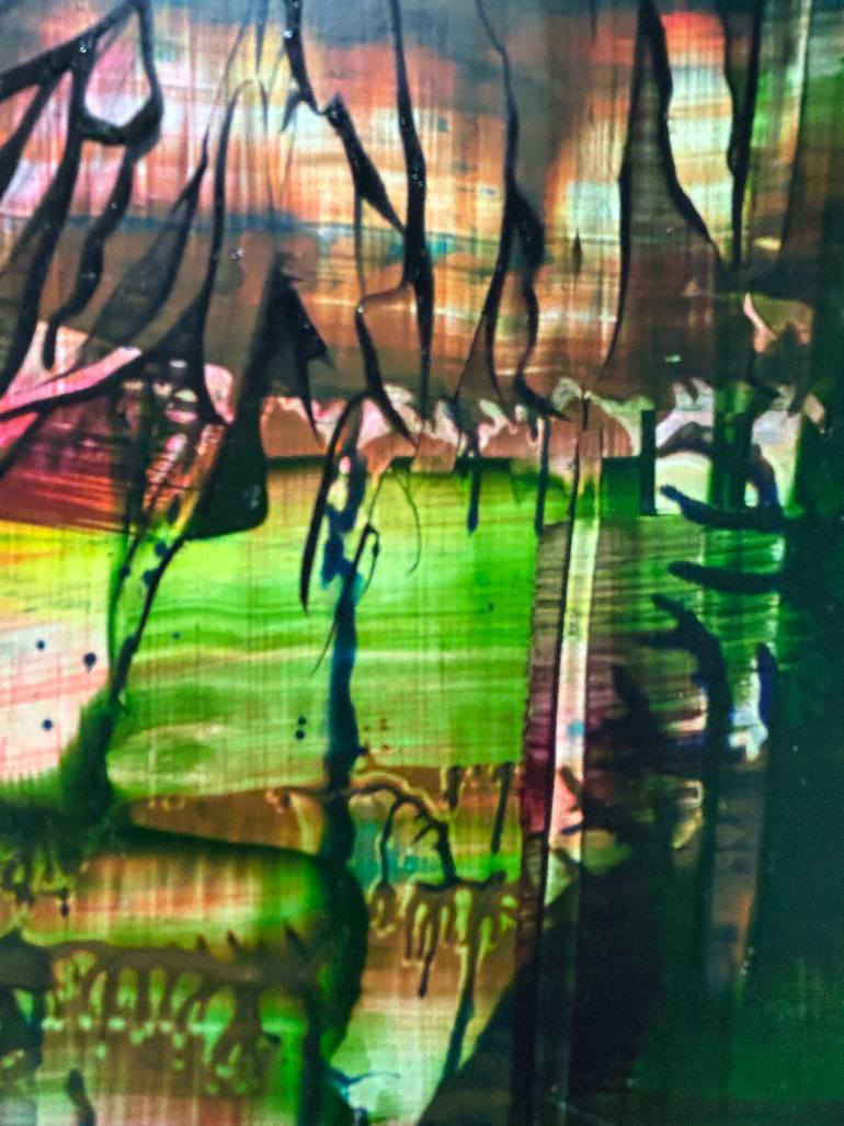 Original Abstract Expressionism Abstract Painting by Danielle Van Broekhoven