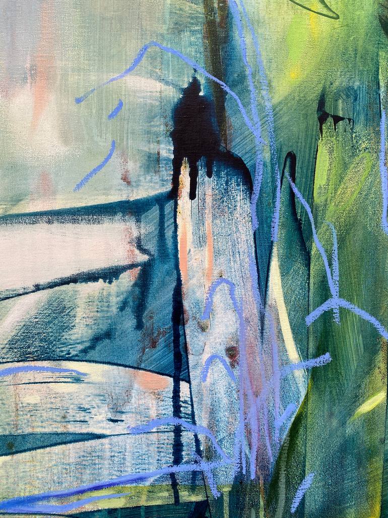 Original Abstract Expressionism Abstract Painting by Danielle Van Broekhoven