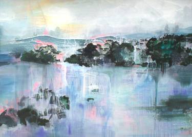 Original Abstract Landscape Paintings by Danielle van Broekhoven