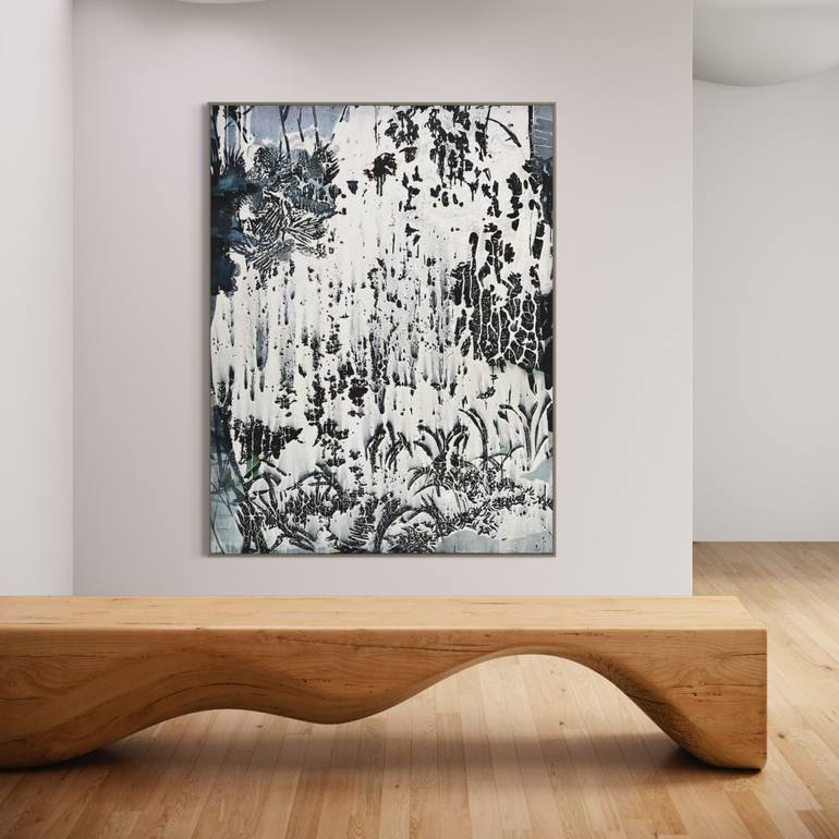 Original Abstract Expressionism Landscape Painting by Danielle Van Broekhoven