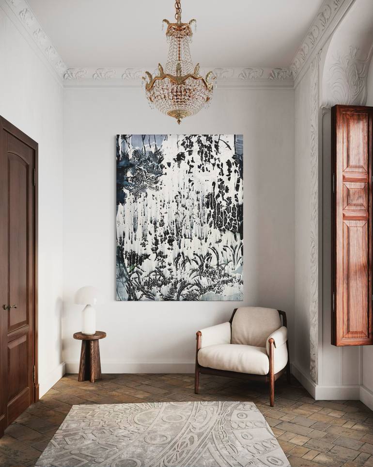 Original Abstract Expressionism Landscape Painting by Danielle Van Broekhoven