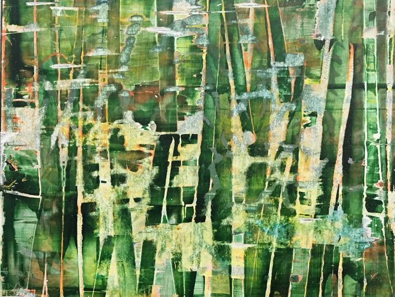 Original Abstract Nature Painting by Danielle van Broekhoven