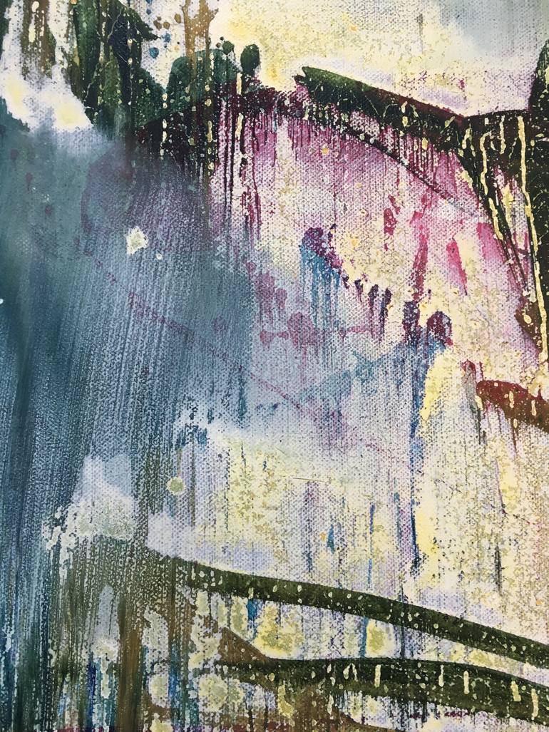 Original Abstract Nature Painting by Danielle Van Broekhoven
