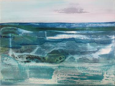 Original Abstract Seascape Paintings by Danielle van Broekhoven