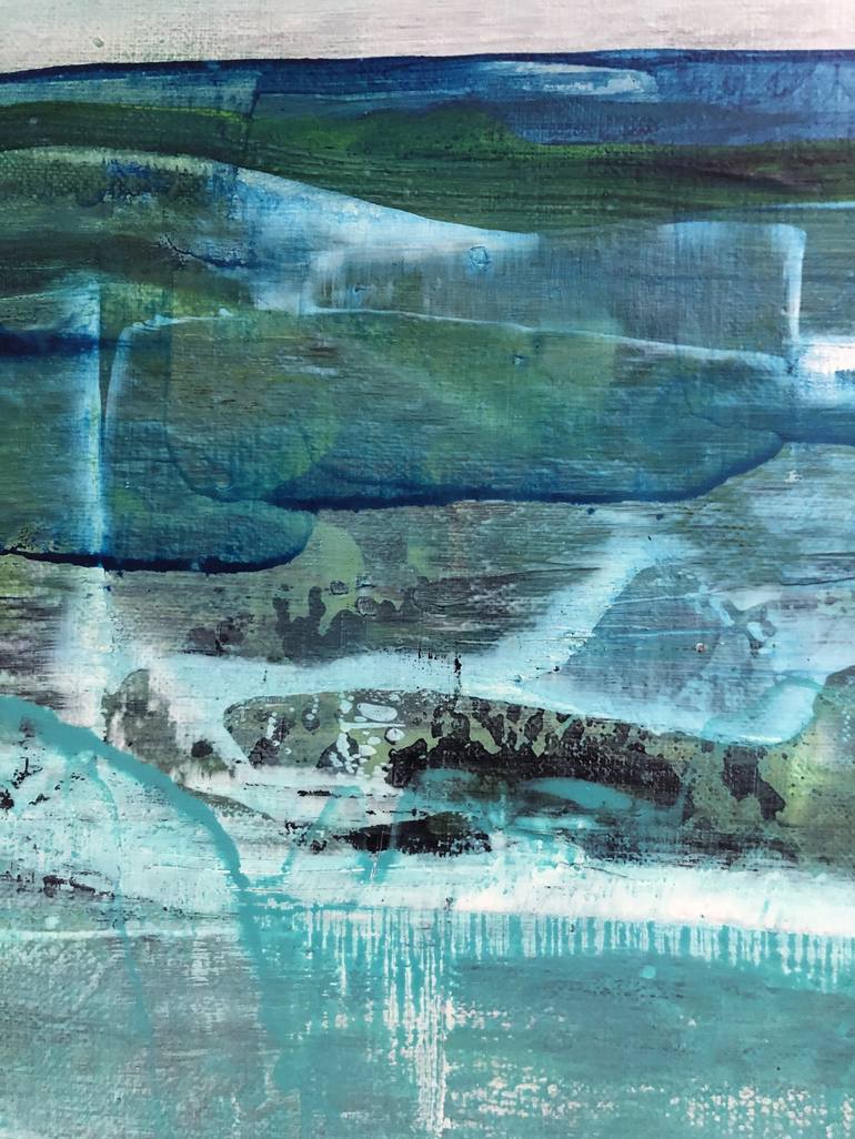 Original Abstract Seascape Painting by Danielle van Broekhoven