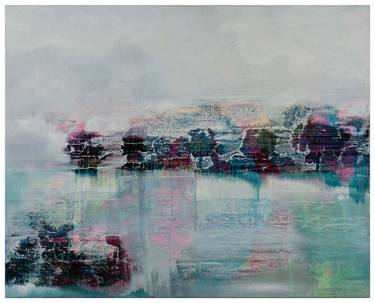 Original Abstract Landscape Paintings by Danielle van Broekhoven