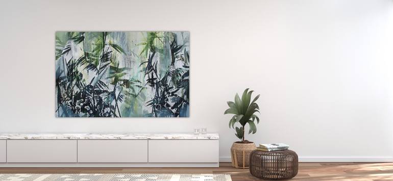 Original Abstract Nature Painting by Danielle van Broekhoven