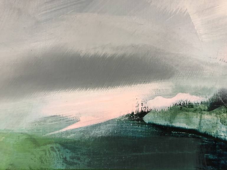 Original Abstract Landscape Painting by Danielle van Broekhoven