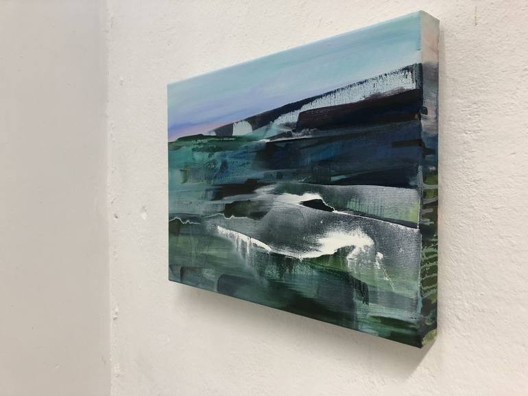 Original Abstract Landscape Painting by Danielle Van Broekhoven