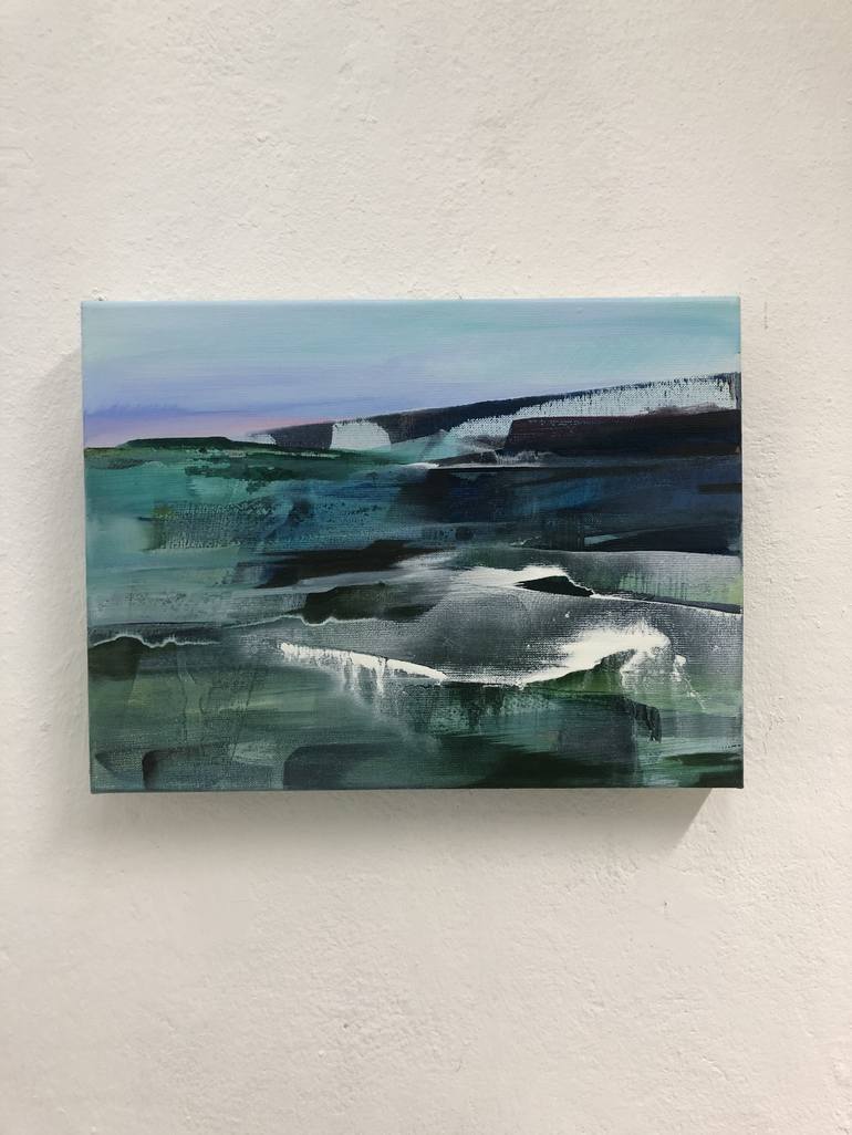 Original Abstract Landscape Painting by Danielle Van Broekhoven