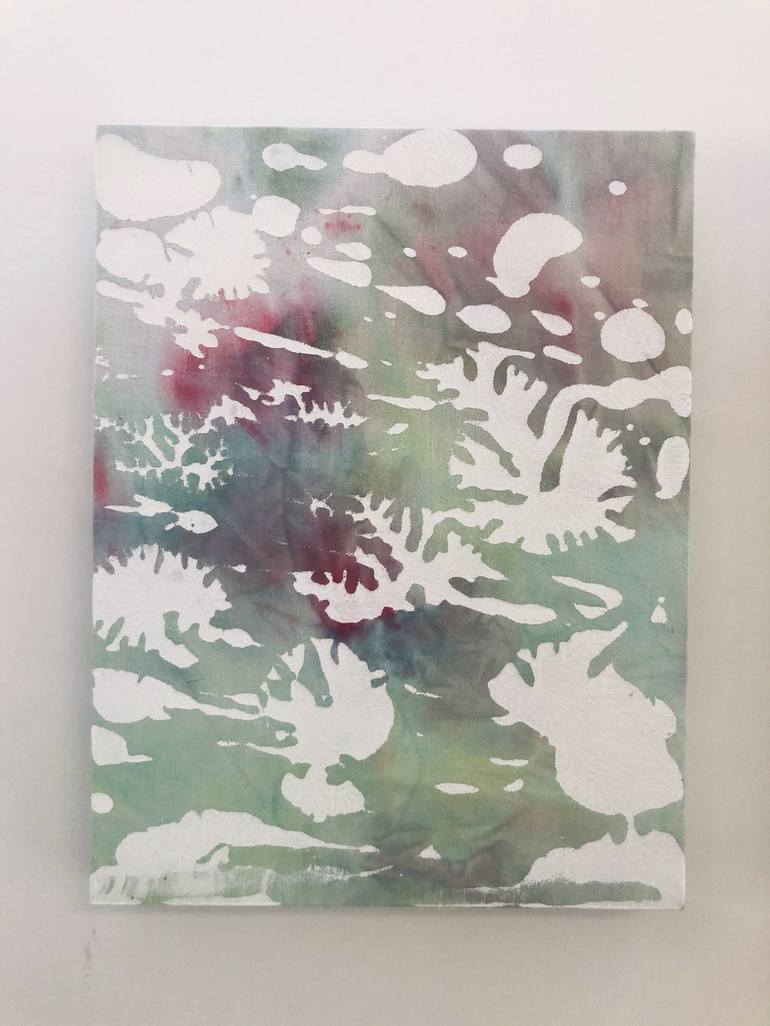 Original Abstract Water Painting by Danielle van Broekhoven