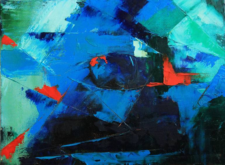 Original Abstract Painting by Elena Shnit