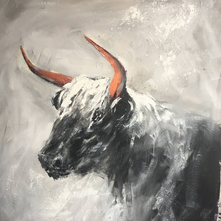 Original Animal Painting by Elena Shnit