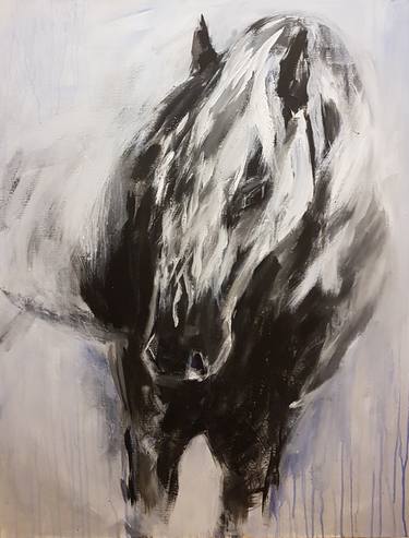 Original Abstract Animal Paintings by Elena Shnit