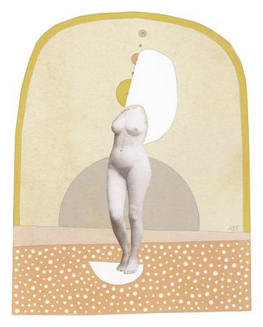 Original Women Collage by Athena Petra Tasiopoulos