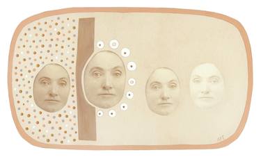 Original Conceptual People Collage by Athena Petra Tasiopoulos