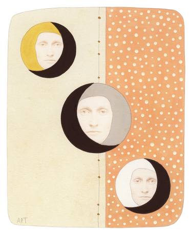 Original Conceptual Women Collage by Athena Petra Tasiopoulos