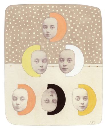 Original Conceptual Women Collage by Athena Petra Tasiopoulos