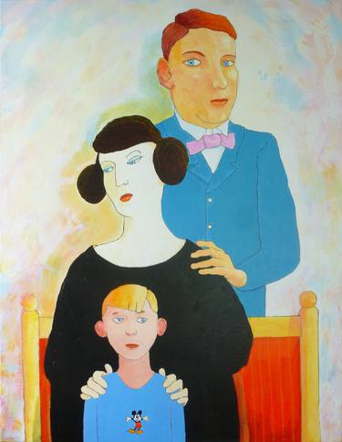 Original Family Paintings by Gert Strengholt