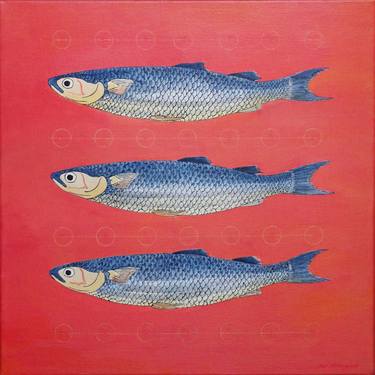 Print of Figurative Fish Paintings by Gert Strengholt