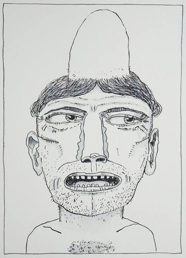 Print of Figurative Men Drawings by Gert Strengholt