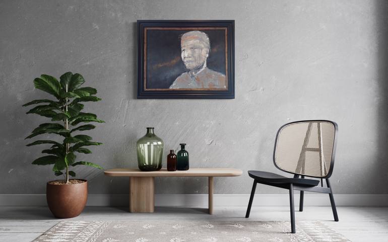 Original Modernism People Painting by Sheldon Chase
