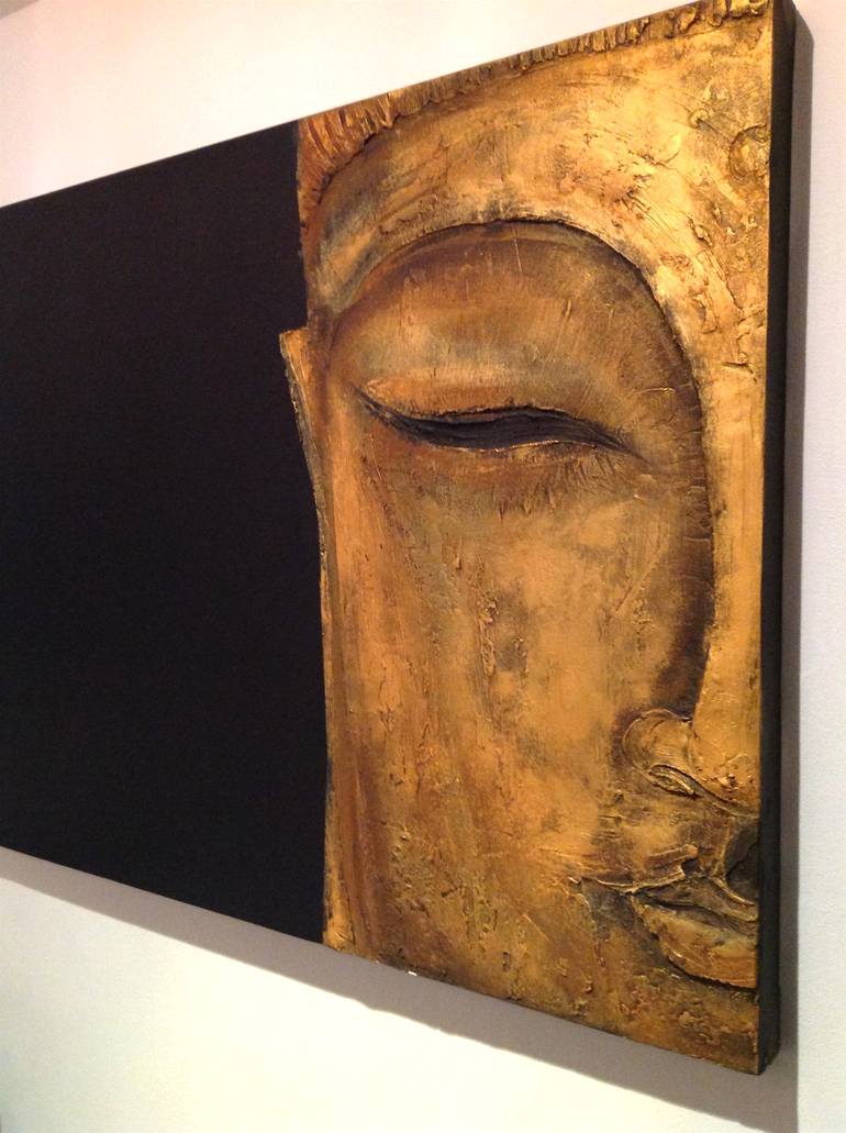 Original Abstract Expressionism Religion Painting by Sheldon Chase