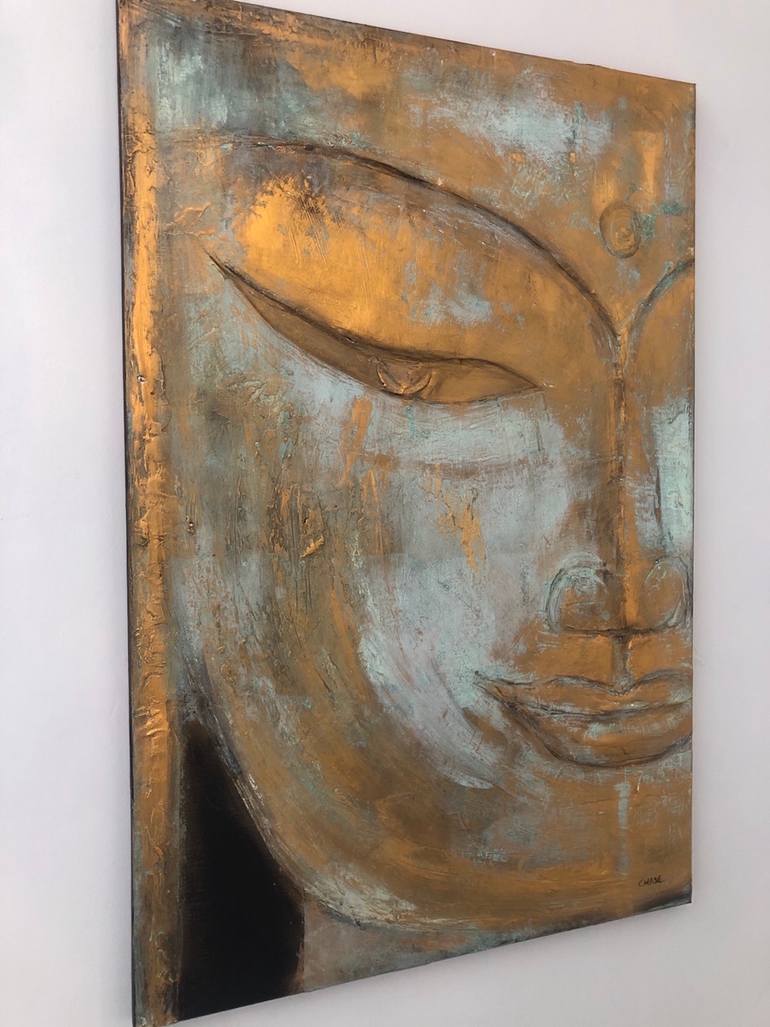 Original Abstract Religion Painting by Sheldon Chase
