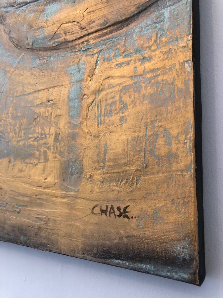 Original Abstract Religion Painting by Sheldon Chase