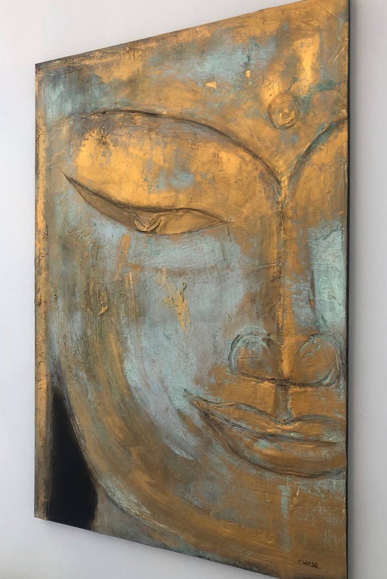 Original Abstract Religion Painting by Sheldon Chase